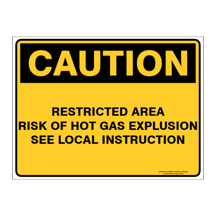 Custom Text Caution Sign