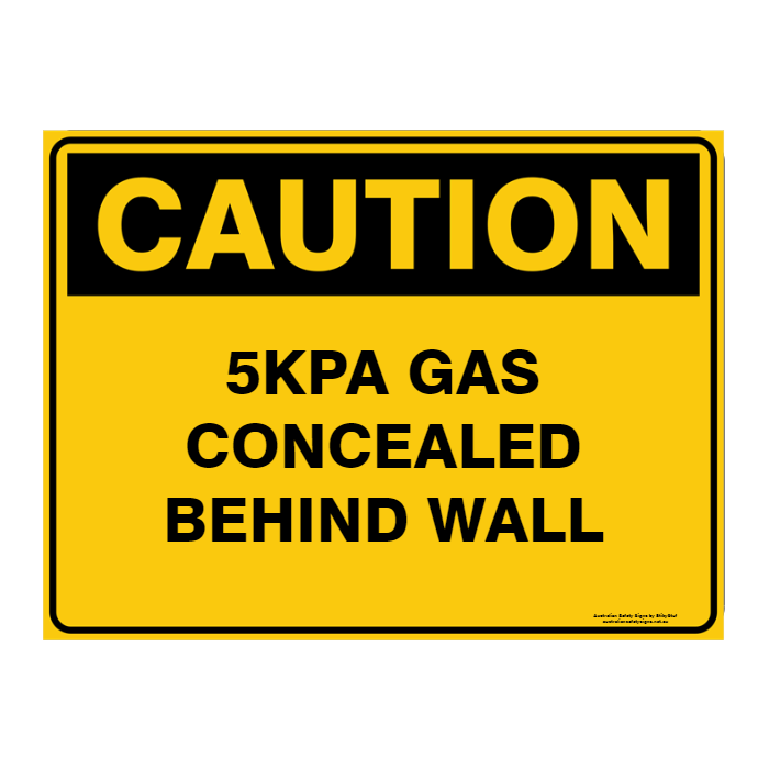Custom Text Caution Sign