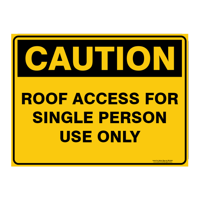 Custom Text Caution Sign