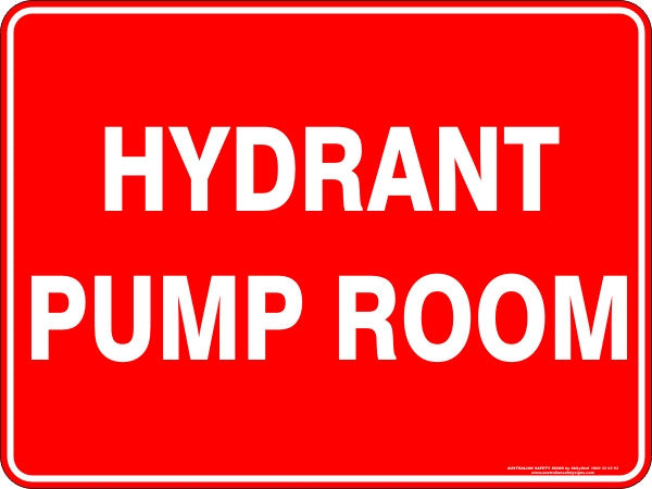 HYDRANT PUMP ROOM