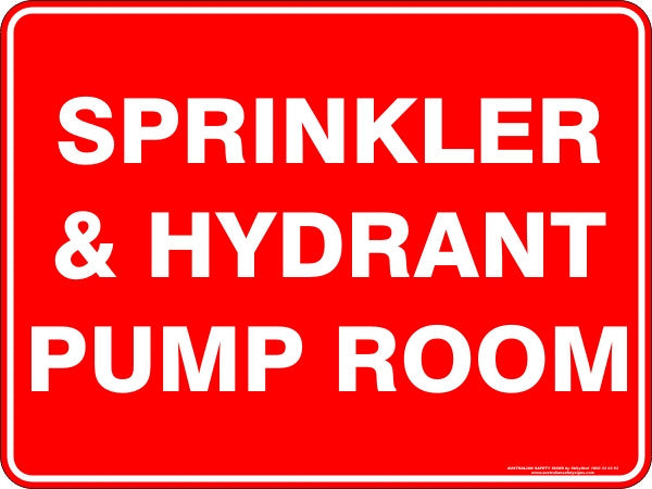 SPRINKLER & HYDRANT PUMP ROOM