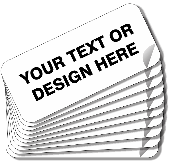 CUSTOM HARD HAT STICKER