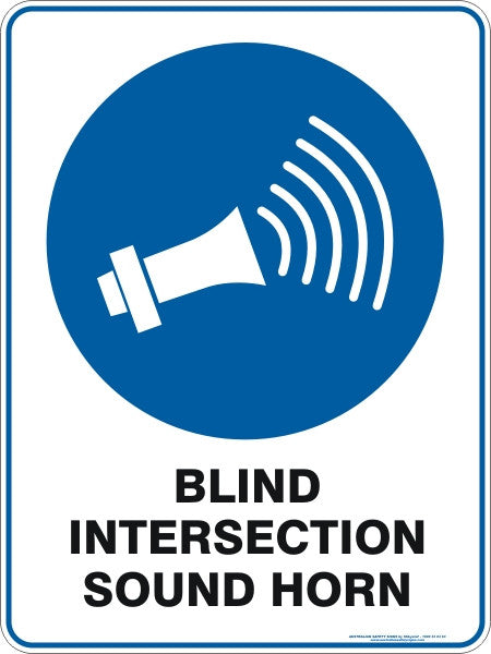 BLIND INTERSECTION SOUND HORN