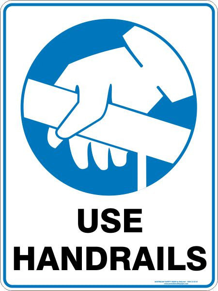 USE HANDRAILS