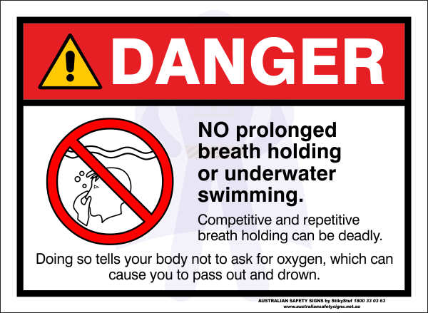 Danger - Prolonged Breath Holding