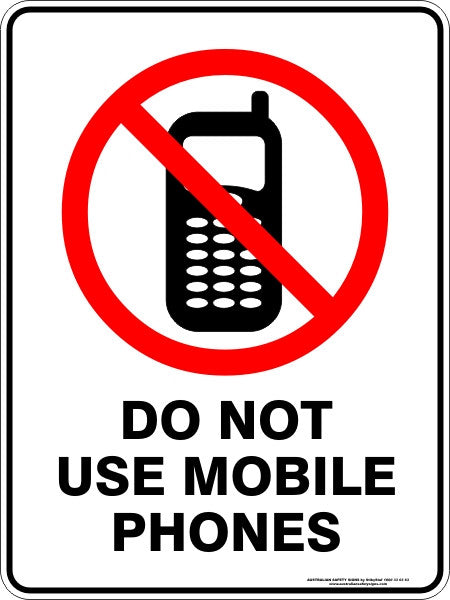 DO NOT USE MOBILE PHONES