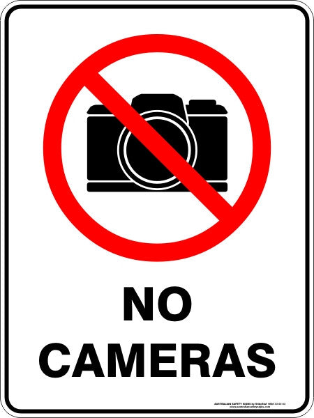 NO CAMERAS