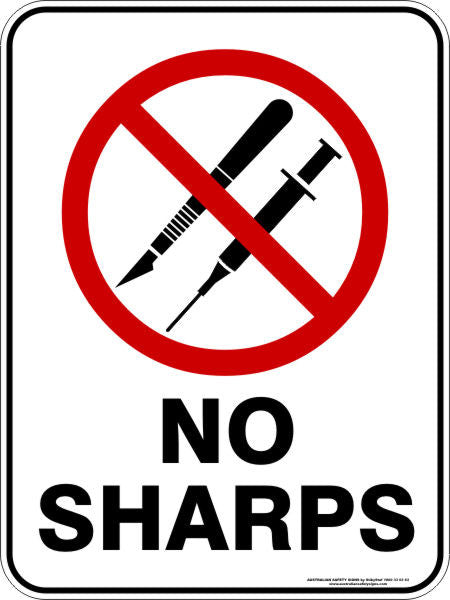 NO SHARPS