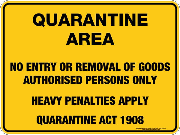 QUARANTINE AREA