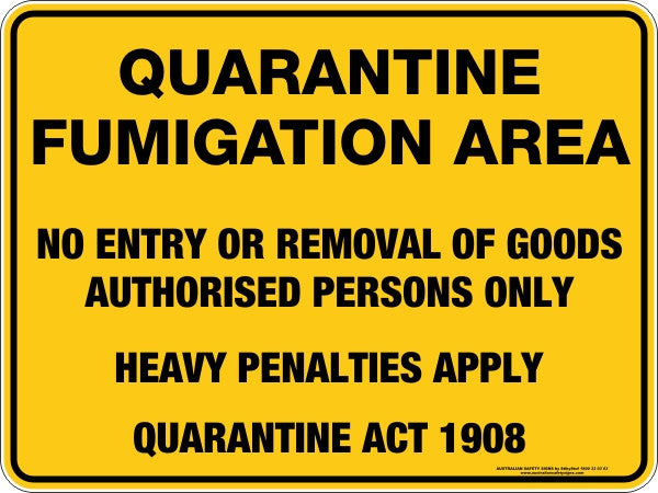 QUARANTINE FUMIGATION AREA