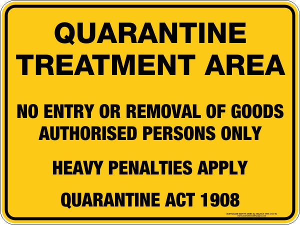 QUARANTINE TREATMENT AREA