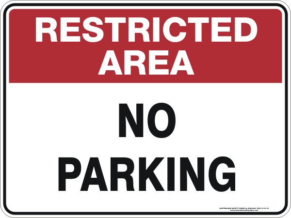 NO PARKING