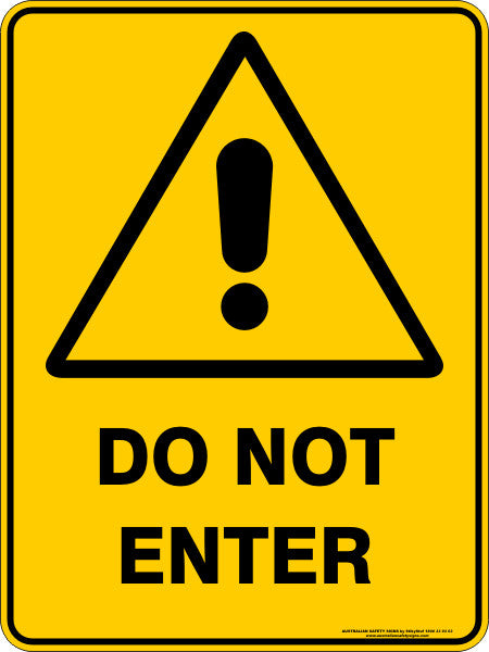 DO NOT ENTER