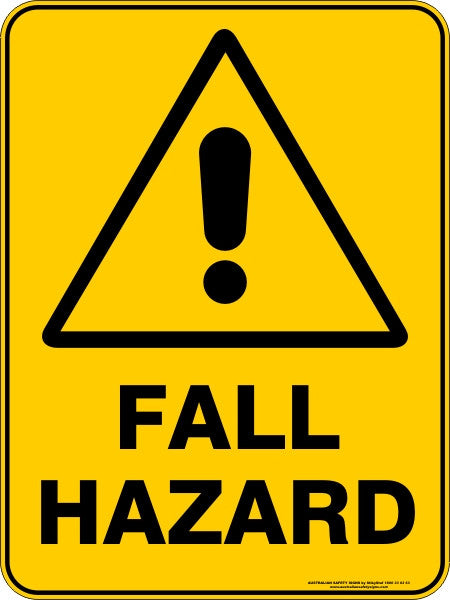 FALL HAZARD