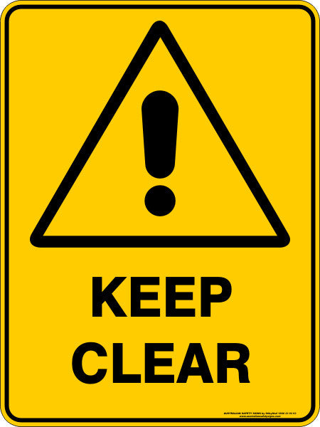 KEEP CLEAR