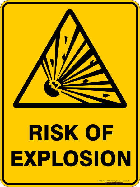 RISK OF EXPLOSION