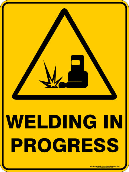 WELDING IN PROGRESS